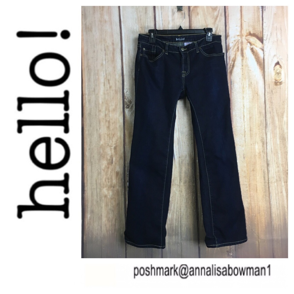 💙hello Jeans in dark wash bootcut 32